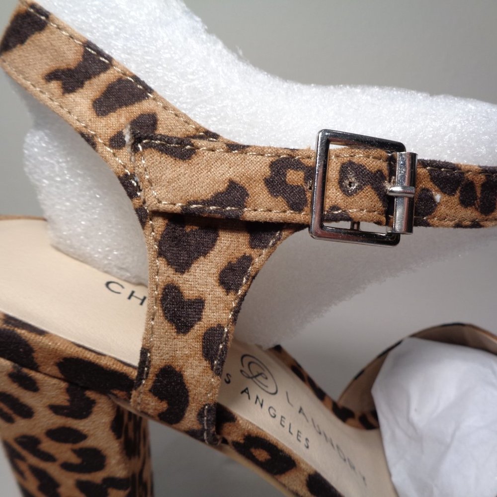 Chinese Laundry Size 6 ALWAYS Leopard New Sandals - Picture 3 of 14